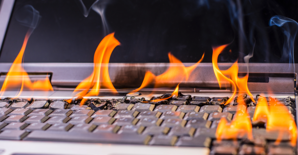 computer fire