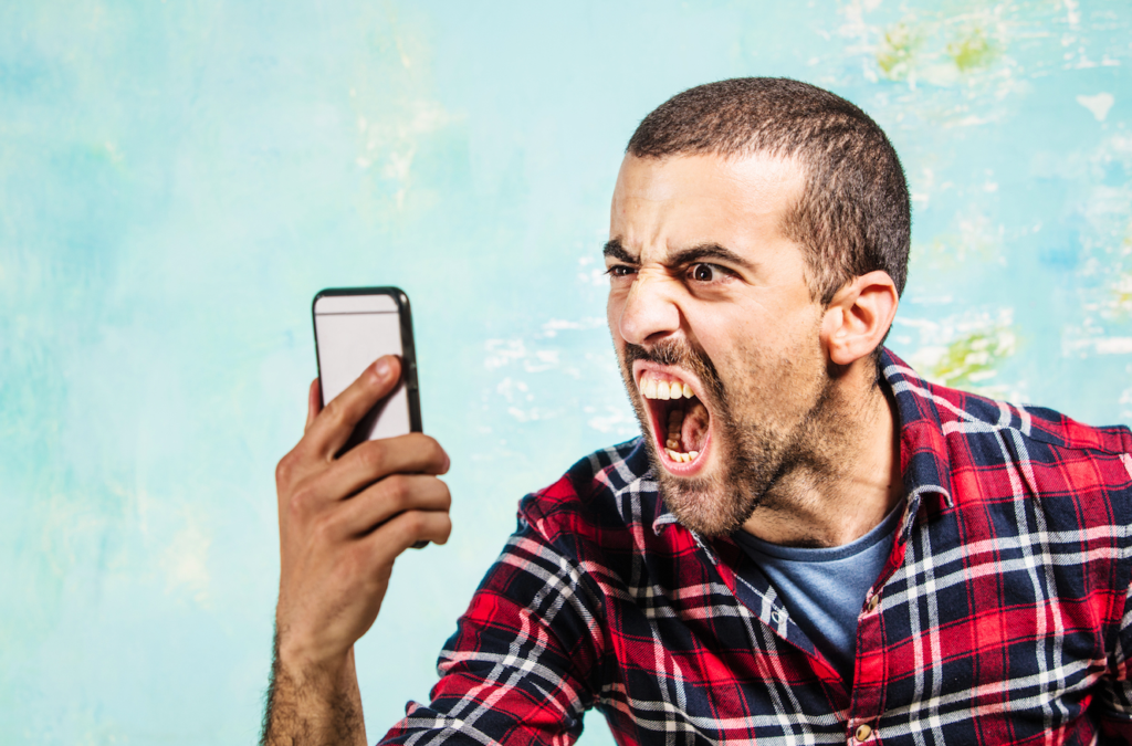 screaming