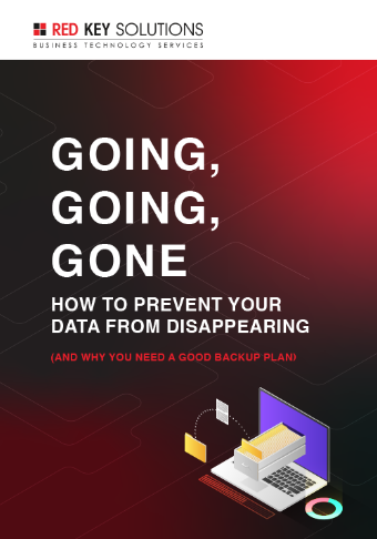 Data backup eBook cover – Red Key Solutions