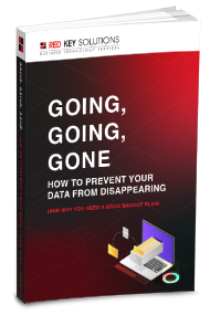 Data backup eBook cover – Red Key Solutions