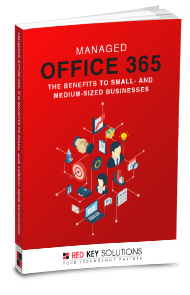 Managed Office 365 eBook cover – Red Key Solutions