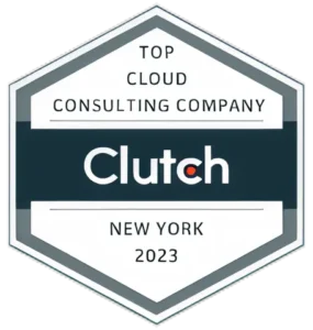 logo award clutch top cloud consulting ny 2023