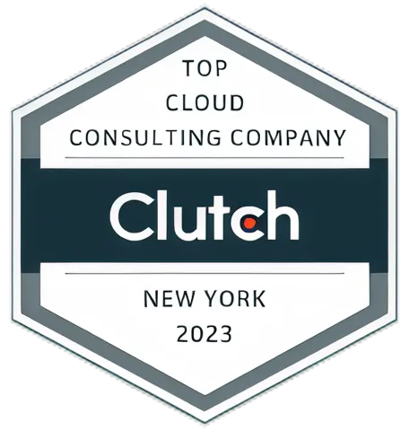 logo award clutch top cloud consulting ny 2023