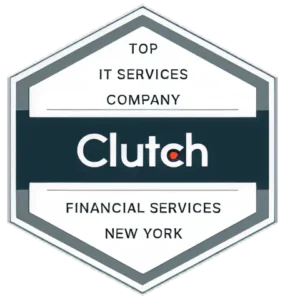 logo award the top clutch it services company financial services new york