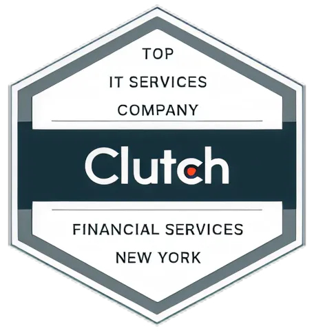 logo award the top clutch it services company financial services new york